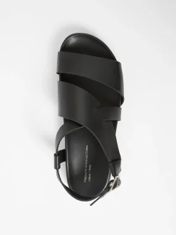 S+W x Branca Asymmetric Footbed Sandals
