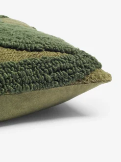 Tangelo Tufted Olive Cushion