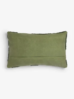 Tangelo Tufted Olive Cushion