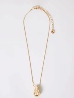 Tear Drop Pendant Necklace
