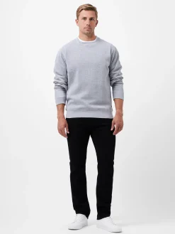 Textured Crew Sweatshirt