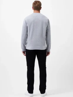 Textured Crew Sweatshirt