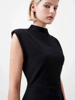 Textured Jersey Dress