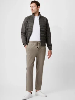 Twill Tie Waistband Joggers