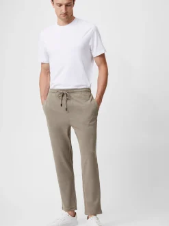 Twill Tie Waistband Joggers