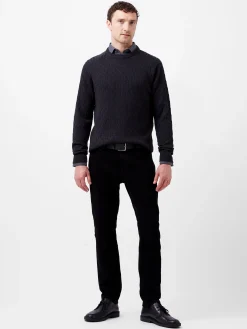 Two Tone Cable Knit Jumper