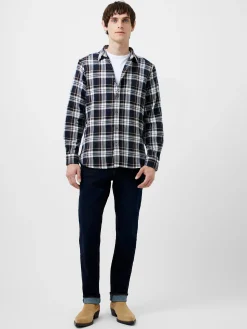 Unbrushed Flannel Check Shirt
