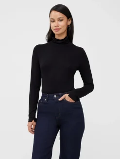 Venitia Jersey Split Cuff Top