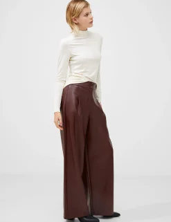 Venitia Jersey Split Cuff Top
