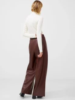 Venitia Jersey Split Cuff Top