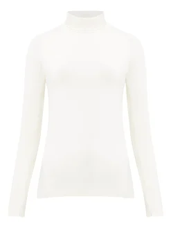 Venitia Jersey Split Cuff Top