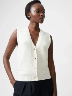Vhari Recycled Button Down Vest
