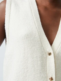 Vhari Recycled Button Down Vest