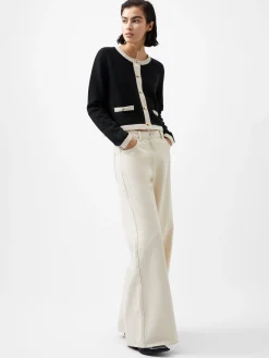 Vhari Recycled Contrast Cardigan