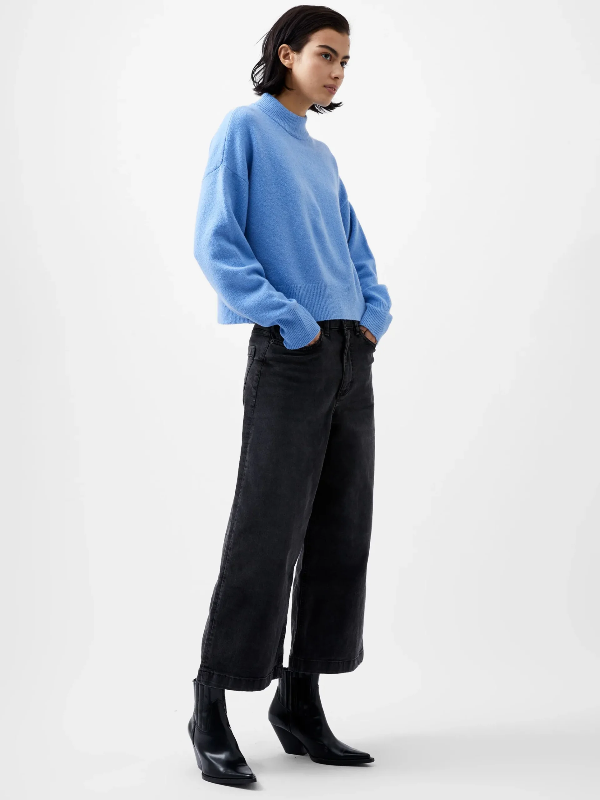 Vhari Recycled Grown On Neck Jumper