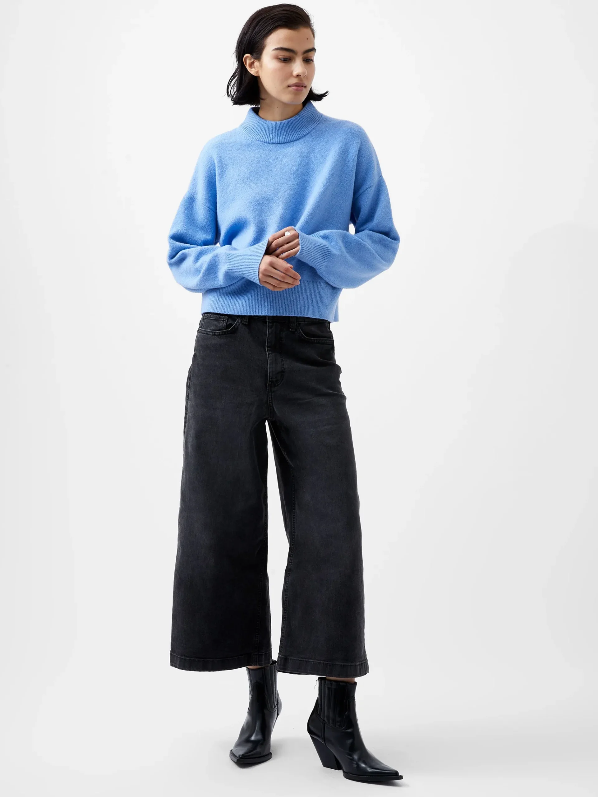 Vhari Recycled Grown On Neck Jumper