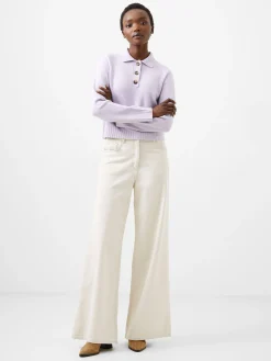 Vhari Recycled Long Sleeve Button Up Jumper