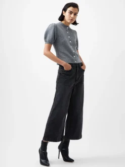 Vhari Recycled Puff Sleeve Cardigan