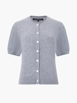 Vhari Recycled Puff Sleeve Cardigan