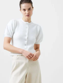 Vhari Recycled Puff Sleeve Cardigan