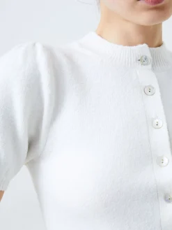 Vhari Recycled Puff Sleeve Cardigan