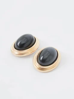 Vintage Look Oval Studs
