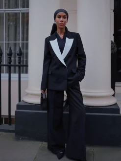Whisper Double Breasted Blazer