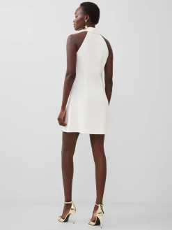 Whisper Halter Blazer Mini Dress