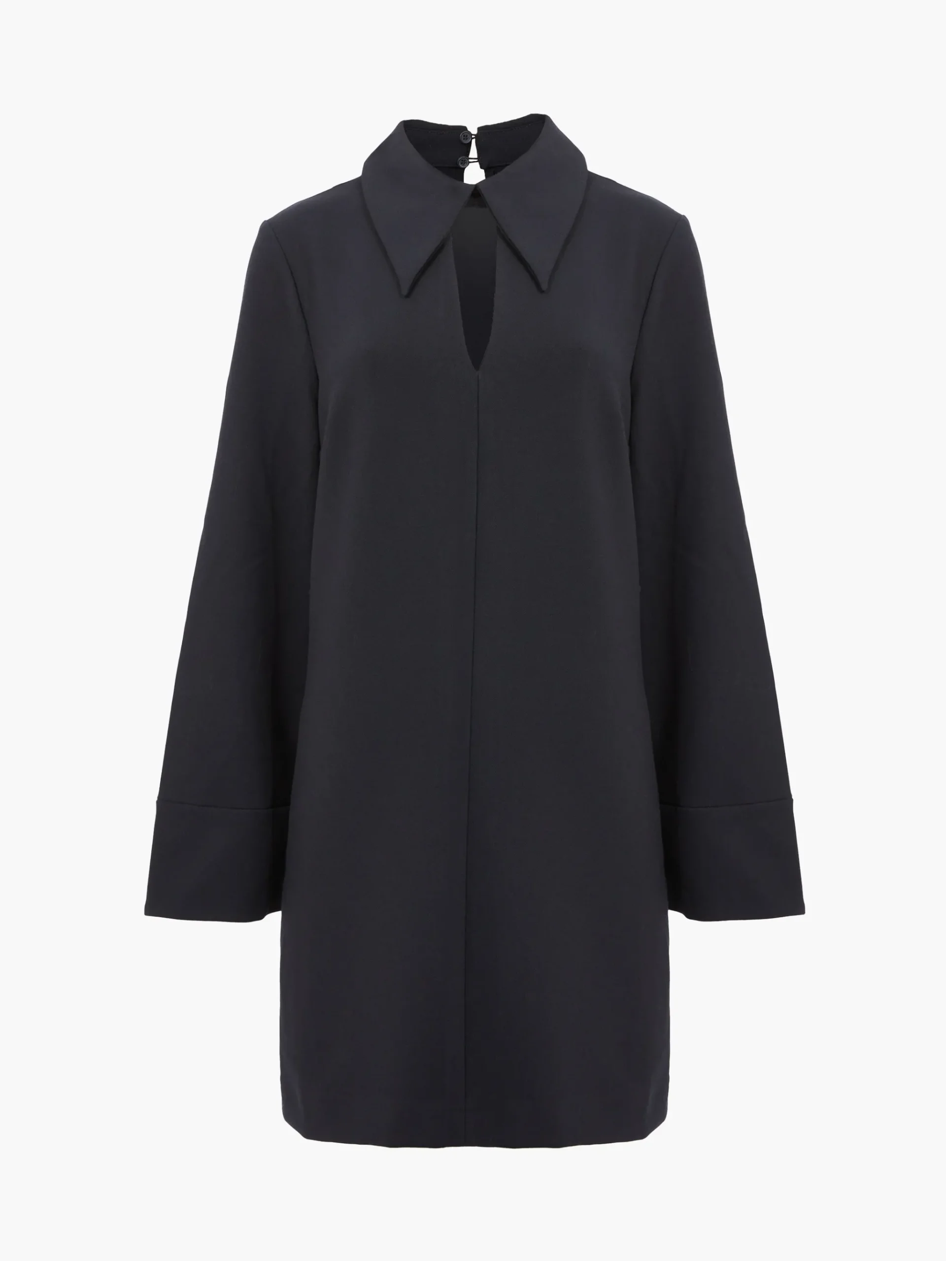Whisper Long Sleeve Folded Cuff Mini Dress