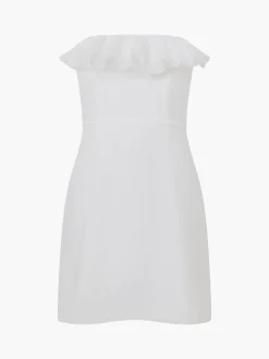 Whisper Organza Strapless Mini Dress